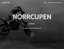 Tablet Screenshot of norrcupen.se